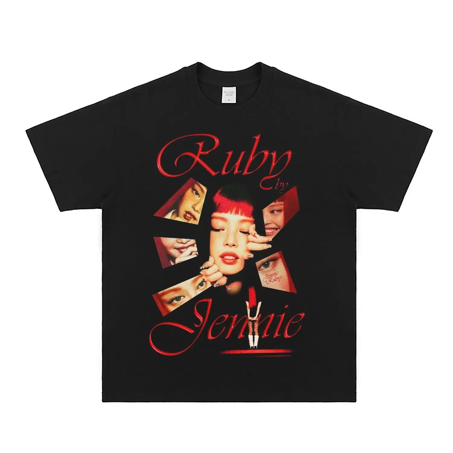 Unisex Retro American Tee Autumn Winter Trendy Streetwear Personalized Short Sleeve Top