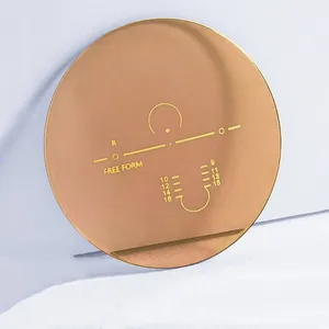 Progressive photochromatic glasses with multi focal lens, Change Chameleon, Gray Brown Anti Scratch recipe, free form 1.56 index 12 Main Sales Progressive Lenses Varilux - №11