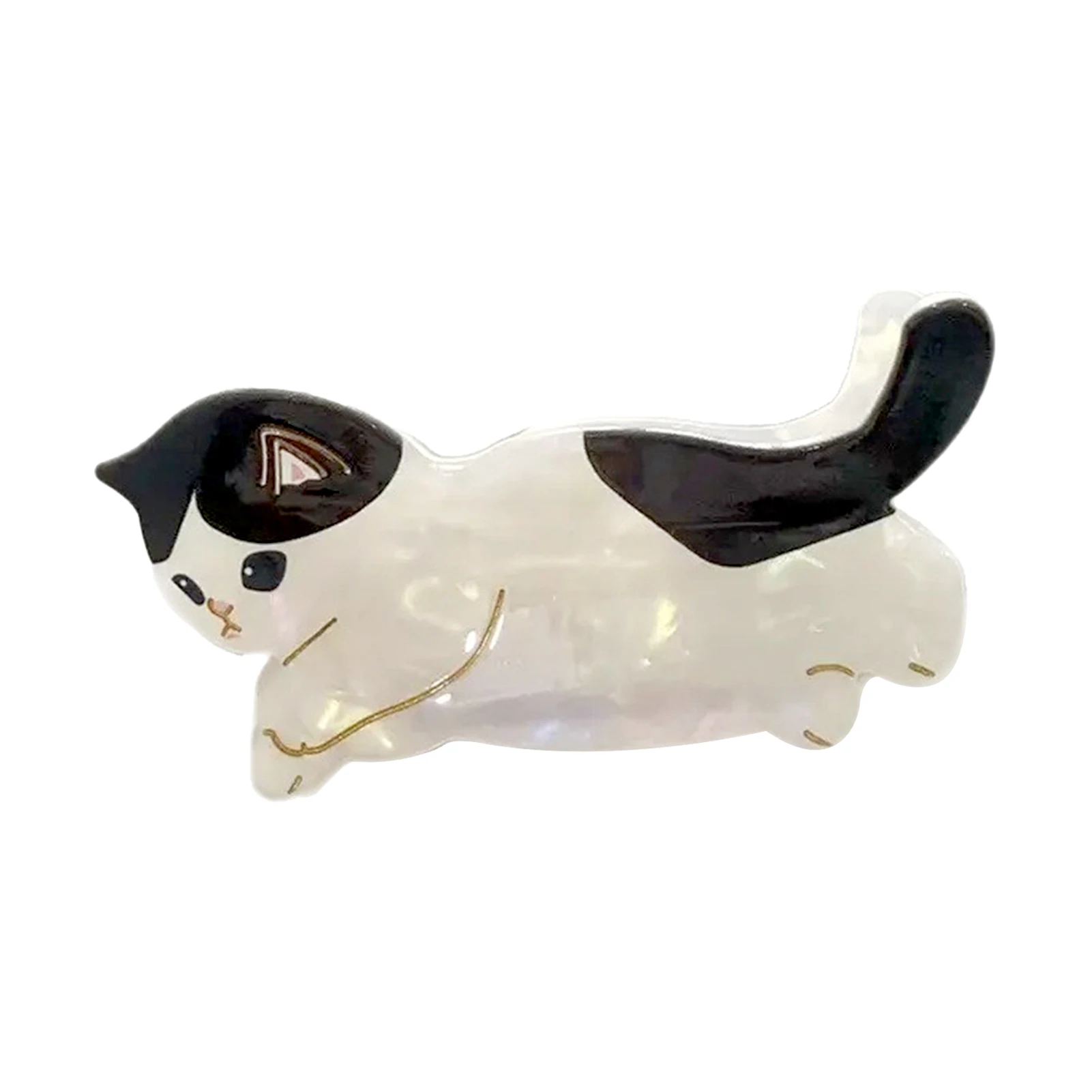 Niedliche Katzen-Design Haarklammern für Frauen und Mädchen, Pferdeschwanzhalter, Haarspangen für Langes und Kurzes Haar, Tägliche Haarklammern, Haaraccessoires – Detail 4