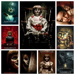 DIY Annabelle Horror Movie Diamond Painting Rhinestone Picture Dark Creepy Raggedy Doll Cross Stitch Kits Wall Art Room Decor