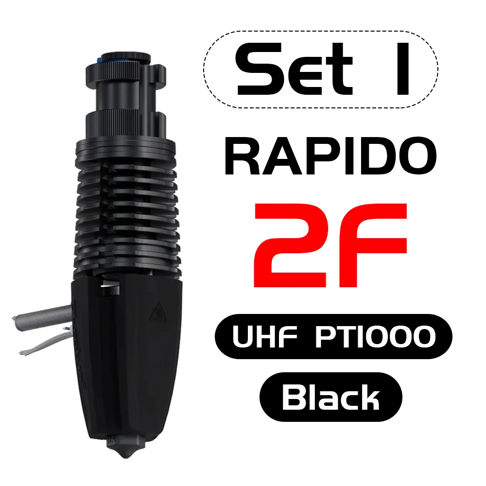 Trianglelab Phaetus Rapido 2F Hotend Faster Than Your lmagination PT1000 Detachable pT1000temperature sensor