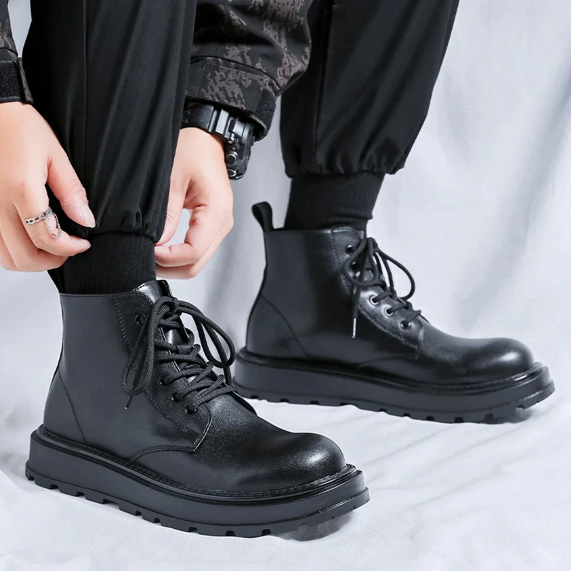 bottes-a-plateforme-en-cuir-veritable-pour-hommes-chaussures-de-mariage-d'affaires-decontractees-bottes-elegantes-noires-botte-cirboy-bottines-pour-gentleman-automne-et-hiver