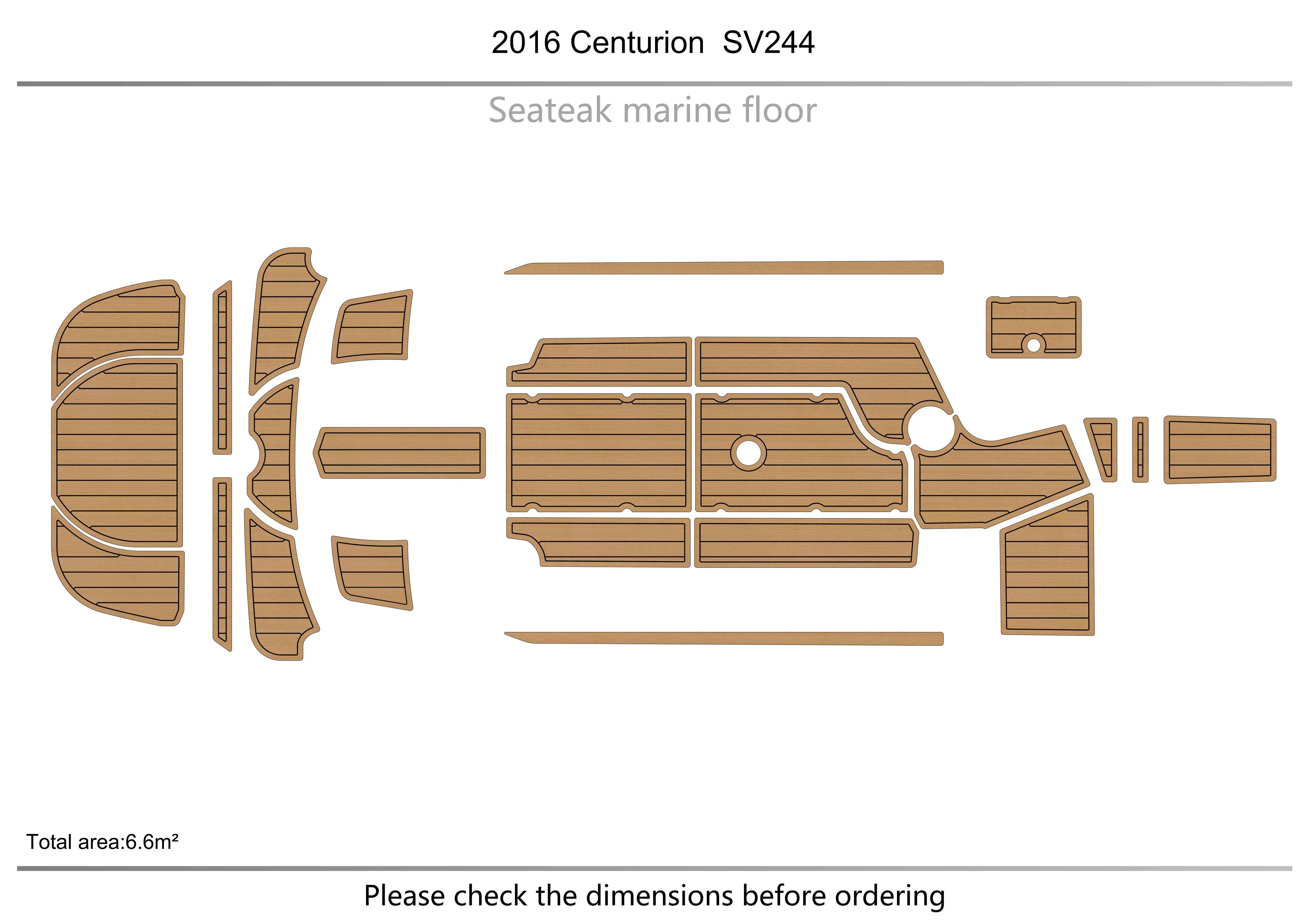 2016 Centurion - SV244 Cockpit Swimming platform1/4