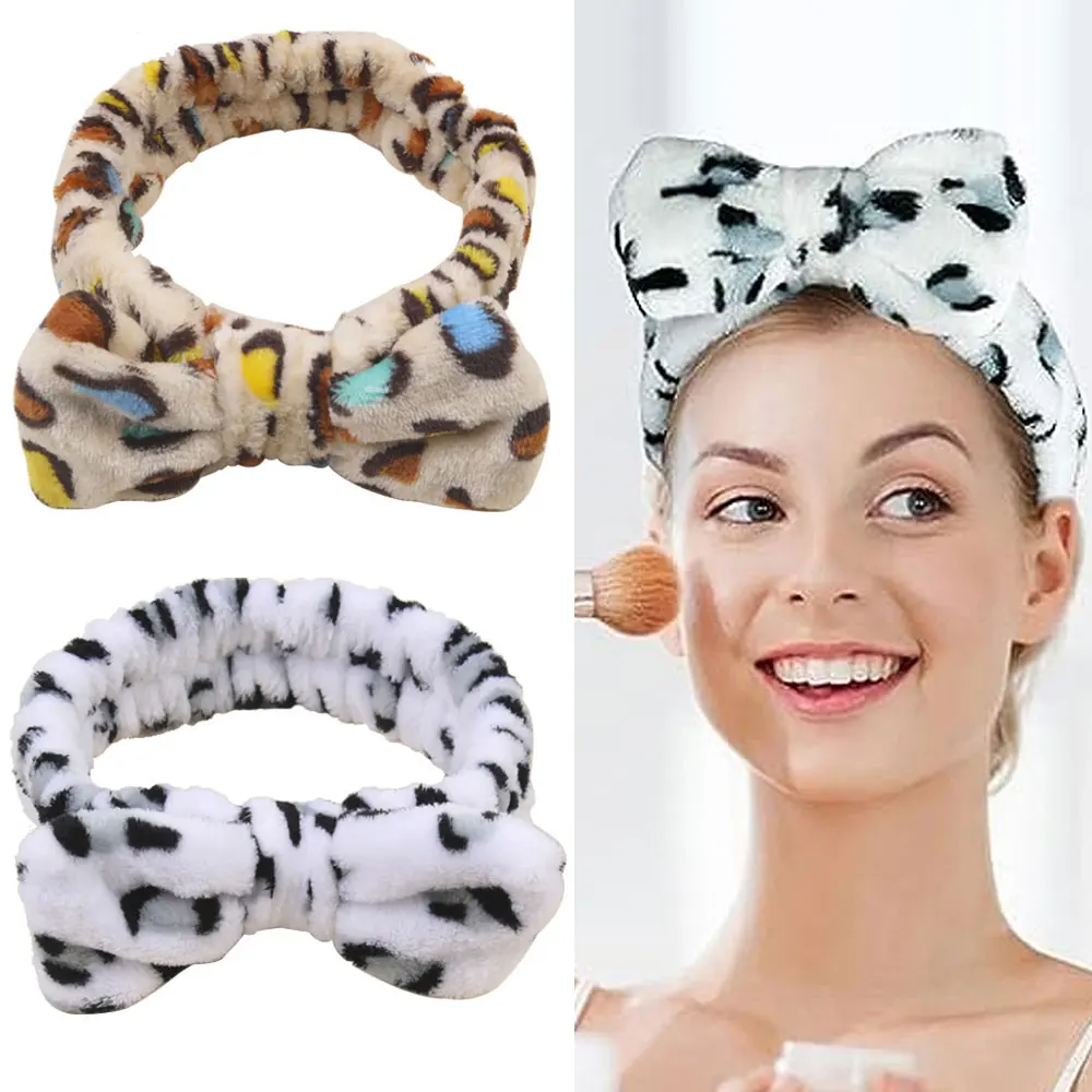 

Women Facial SPA Headband Shower Headbands Headwear Girls Yoga Skincare Hairband Ladies Cosmetic Headwrap Make Up Accessories