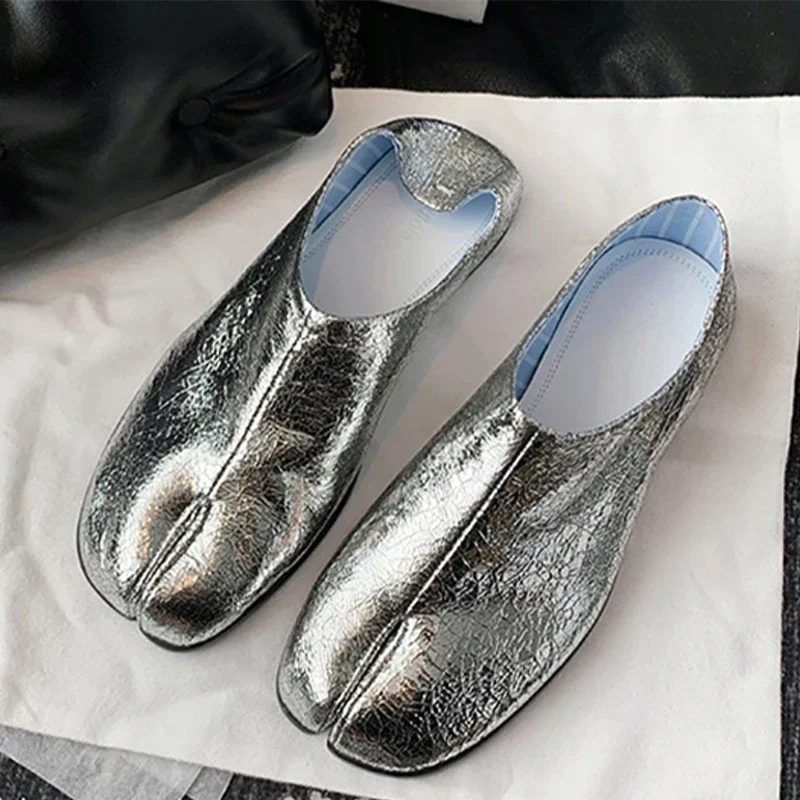 Designer Flats Women Loafers Summer Shallow Walking Shoes 2024 Fashion Cozy Dress Shoes Trend Retro Elegant Luxury Zapatos Femme