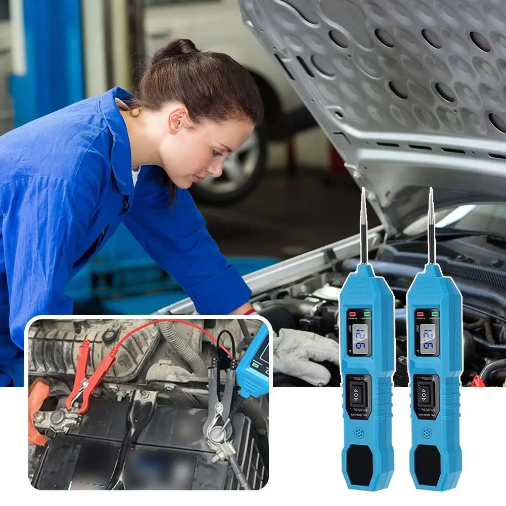

Circuit Tester, Automotive Electric Circuit Tester With Voltage Display Led Light, Car Power Circuit Probe Kit For 3.5-36v V3l4