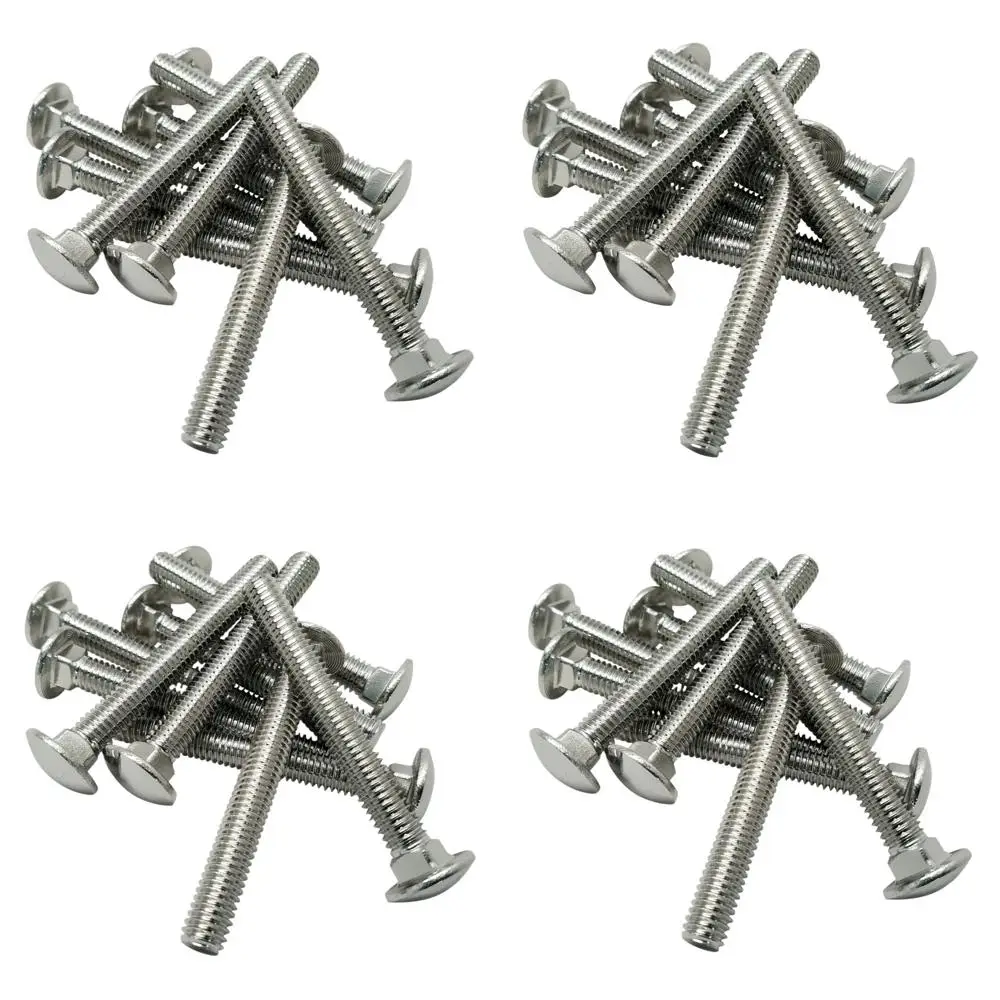 

Болты с кареткой из нержавеющей стали, длина 1/4 дюйма на 3,5 дюйма, класс 18–8, необрастающаяся отделка, упаковка из 25 шт.