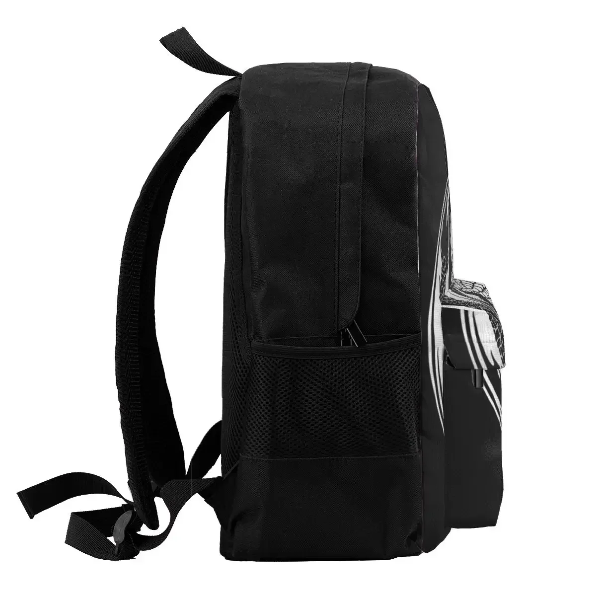 Black And White Yin Yang Koi Fish Backpacks Boys Girls Bookbag Children School Bags Kids Rucksack Travel Rucksack Shoulder Bag