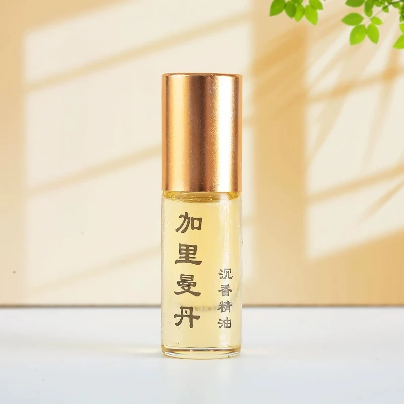 5ML Natural Kalimantan Pure Sandalwood Essential Oil Offering Worship Buddha Temple Worship Study Rooms Meditation Calms Mind