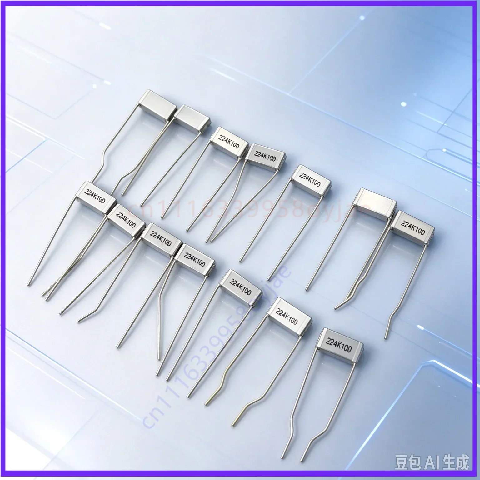 Fresh for EPCOS 0.22UF 100V Stack Coupling Crossover Non-polar Capacitor  200pcs
