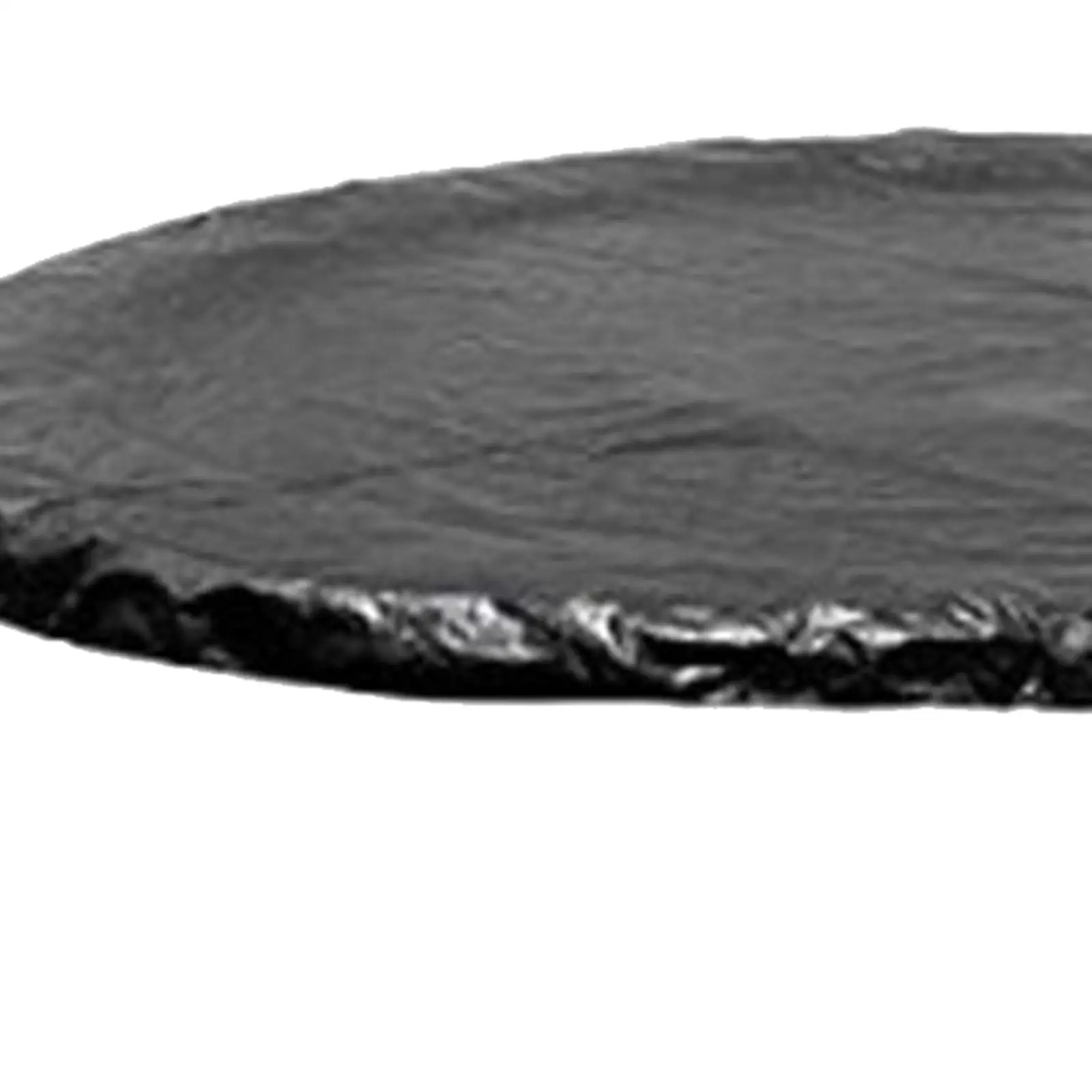 Black Trampoline Cover Rainproof Snow Sun Protection Cover Durable Versatile for Round Swimming Pool Windproof Dustproof Outdoor