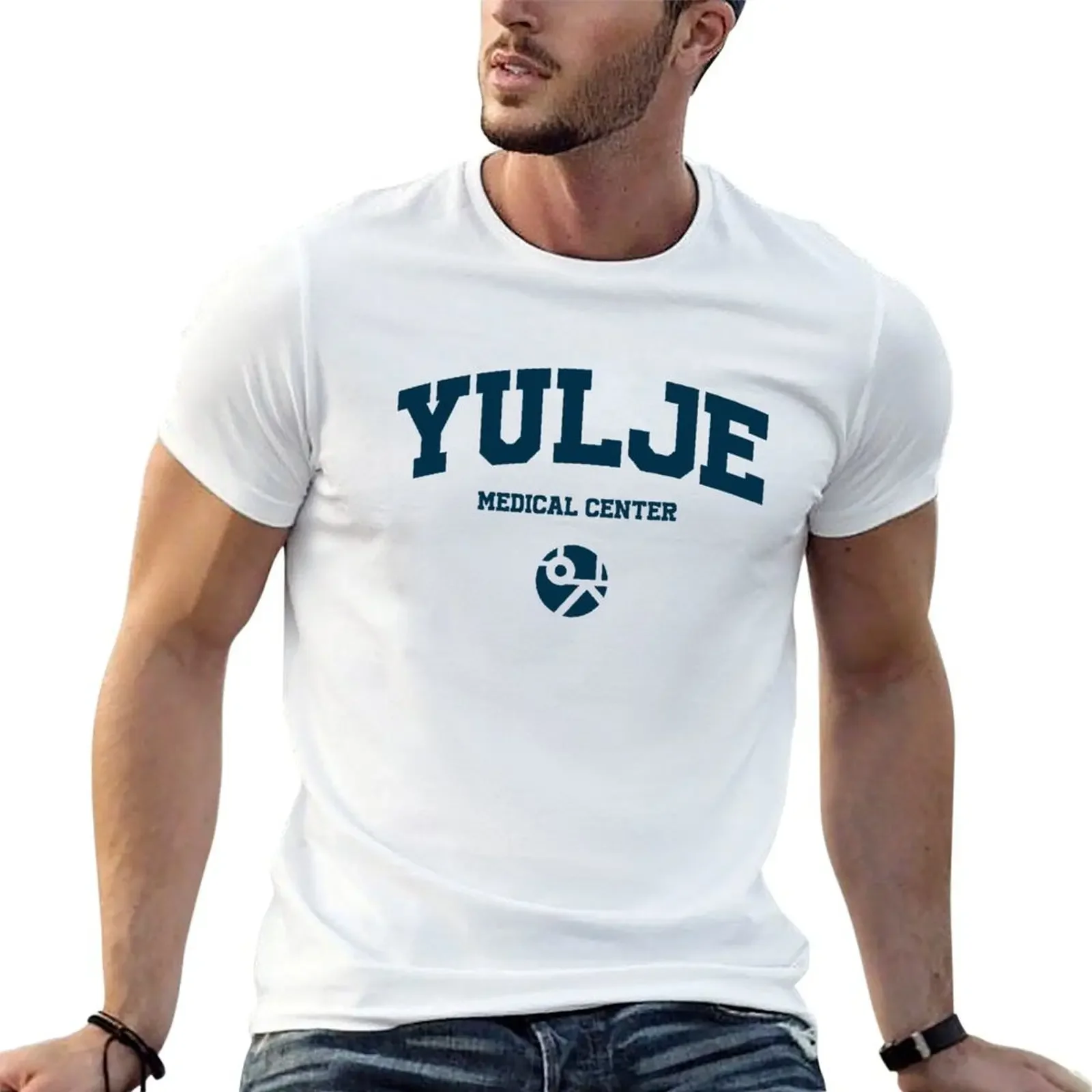 Yulje Medical Center Hospital Playlist T-Shirt graphics custom t shirt vintage anime shirt oversizeds designer t shirt men