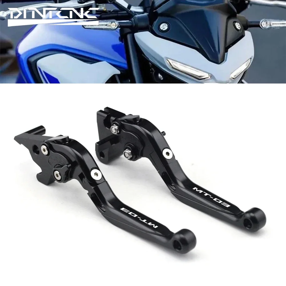 Levier de Réglage Pliable et Télescopique CNC pour Moto YAMAHA MT03 MT25 2014-2022, 03 25 2021