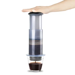 Kaffee presse Hersteller neues Design Espresso tragbares Café Französisch Presse Kaffee Kaffeekanne ähnliche Aeropress1 bis 3 Tassen pro Press