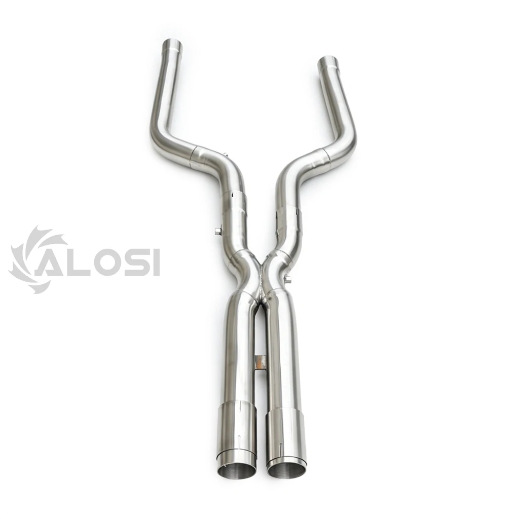 Suitable for BMW X5M X6M F95 F96 4.4T Stainless Steel Exhaust Mid Pipe