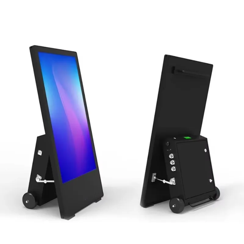 43 Inch Outdoor Waterproof LCD Kiosk Display, Digital Advertising Poster Player For Public Scenarios