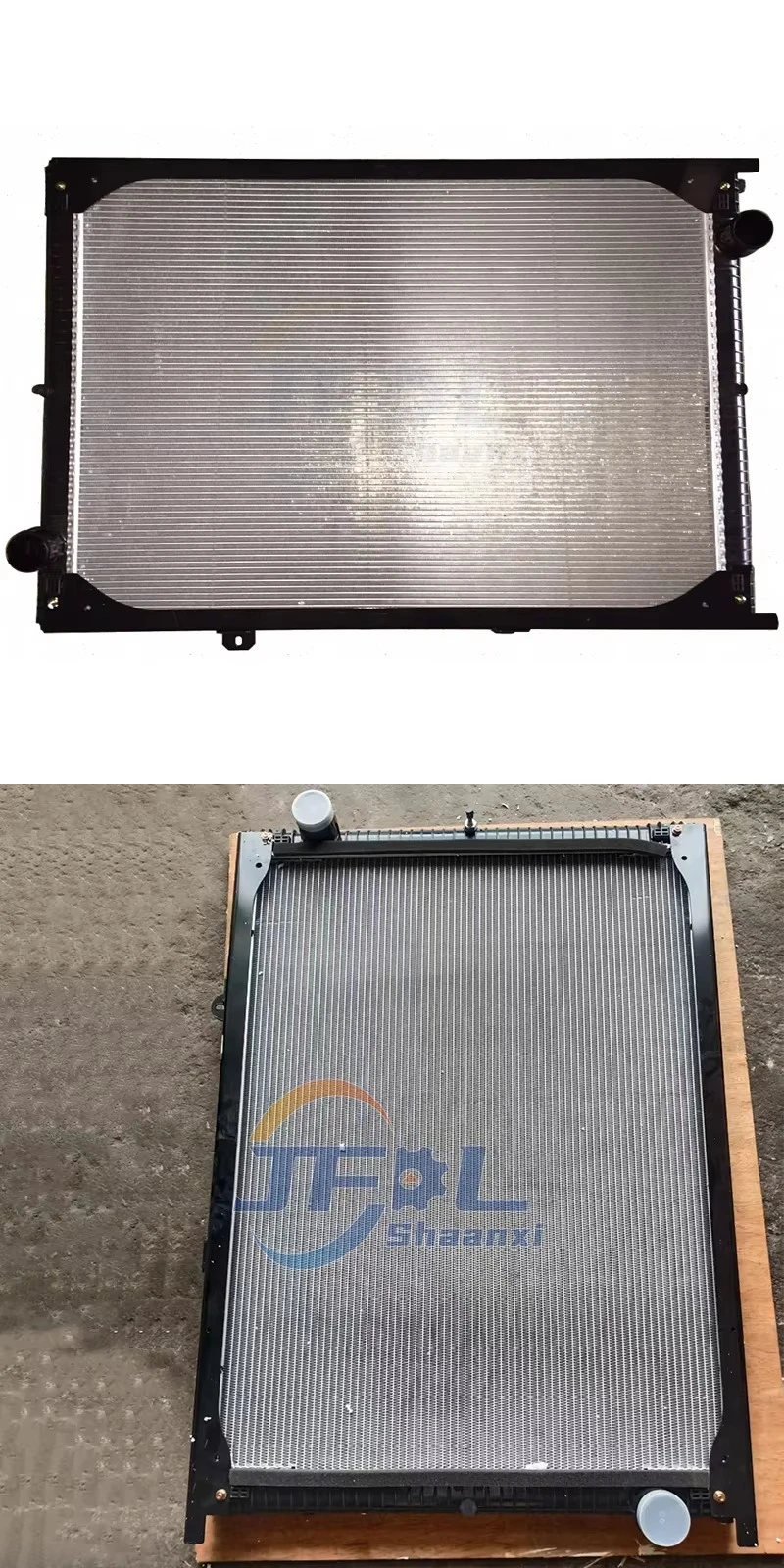 Factory Supply SHACMAN Delong F3000 X3000 M3000 Truck Spare Parts Radiator Assembly DZ95259532231 Truck Water Tank