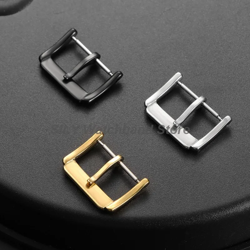 حزام الساعات دبوس مشبك مشبك ساعة الفولاذ المقاوم للصدأ ساعة زر 18 مللي متر 20 مللي متر 22 مللي متر مشبك ساعة حزام الساعات دبوس المشبك اكسسوارات #4