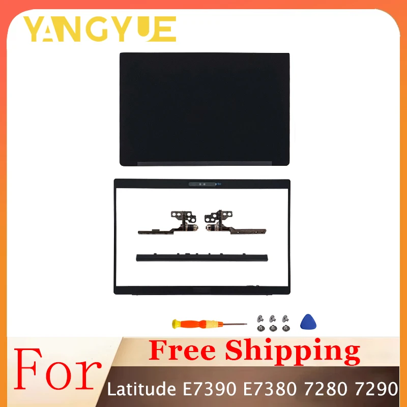 New Bottom Case For Dell Latitude E7380 E7390 7380 7390 0T7C6V OYNM35 Laptop LCD Back Cover Front Bezel Palmrest A B C D Shell