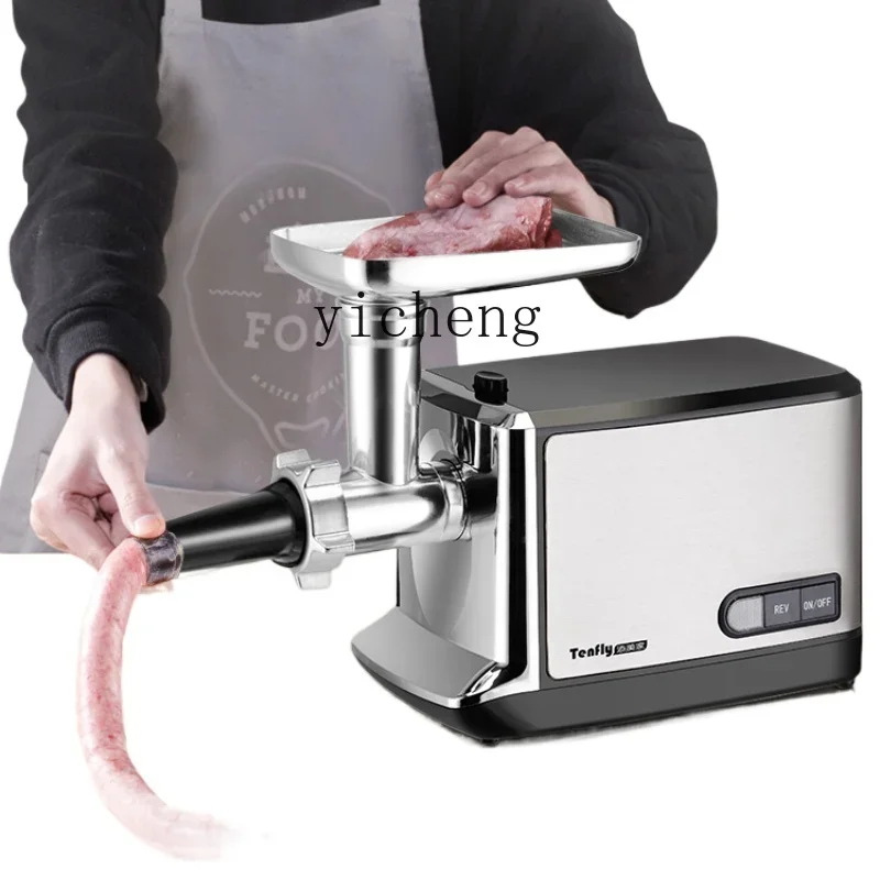 ZK household and commercial electric meat grinder filling sausage small stainless steel multi-function automatic filling sausage