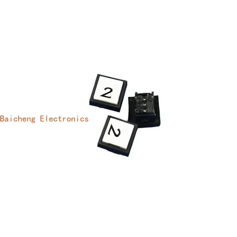 20PCS 4-pin hat with small micro square touch button, jog micro button switch, press on/off