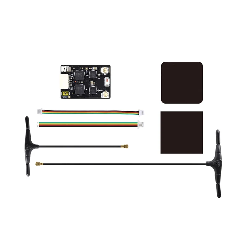 A32T-ELRS GEMINI RX Receptor Duplo 2.4Ghz 150Mm & 90Mm Antenas Forenhanced RC FPV Drone Racing Performance