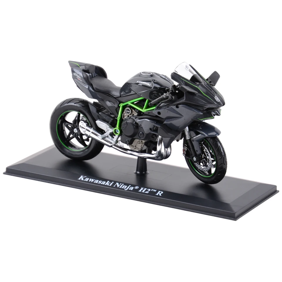 Modèle Réduit Moto 1/12 YZF-R1 Alliage - Moto Miniature Direction Et Suspension (Turquoise)