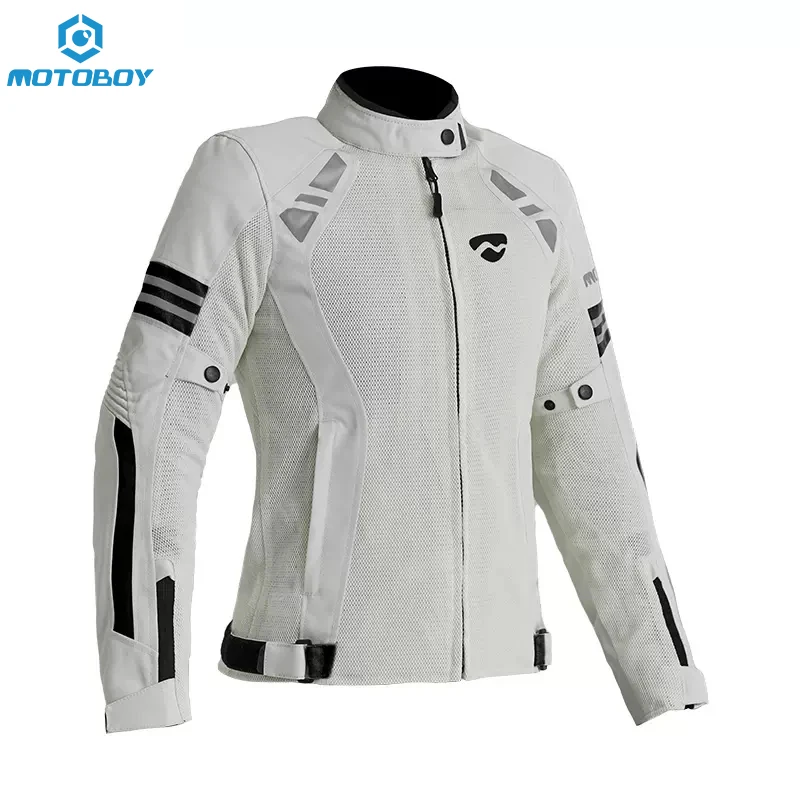 

Women's Motorcycle Jacket Summer Breathable Mesh Motorcycle Riding Jacket Windproof And Anti Drop Motorbike Jacket Women