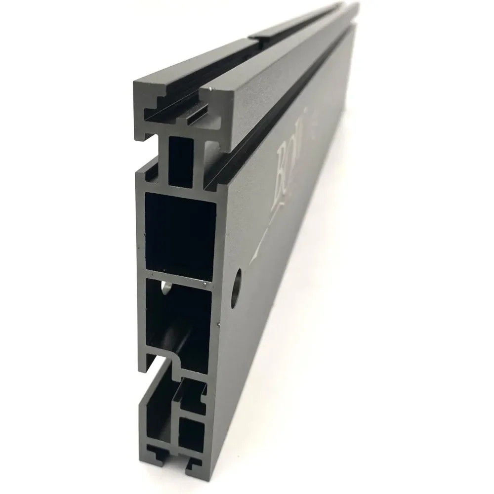 سياج XT XTENDER قابل للتخصيص - نظام سياج منشار طاولة T-Track مع فتحات T متعددة لملحقات النجارة - يناسب المنفذ