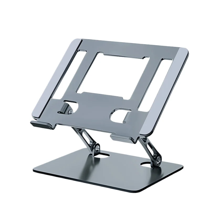 

360 degree rotating flat bracket lazy flat aluminum alloy shelf support frame portable and foldable