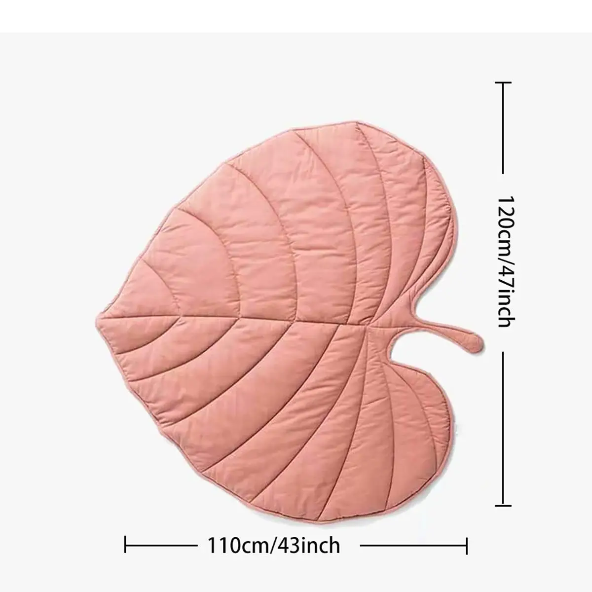 

3D Leaves Design for dog & Cat Blanket - Soft Plush Pet Bed Cushion for Couch & Sofa, Warm Cozy Wrap , 47x43in)