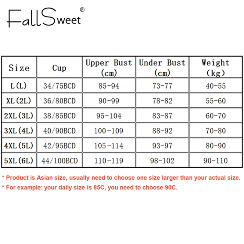 FallSweet 5 قطعة مجموعة حمالة صدر من الدانتيل للنساء من الحرير الجليدي عميق على شكل حرف V ملابس داخلية شفافة للأم مقاس كبير ملابس داخلية مريحة