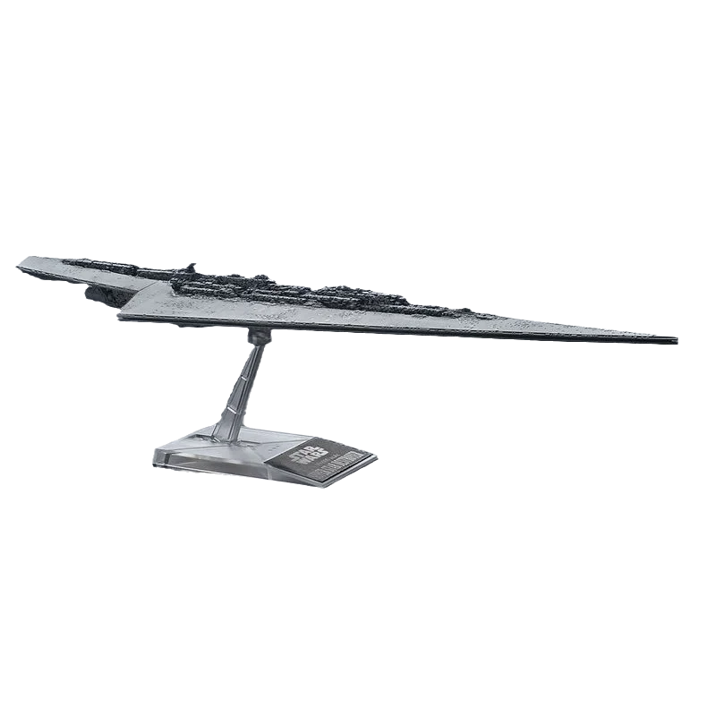 Bandai original star wars anime modelo super star destroyer figura de ação montagem modelo brinquedos presentes colecionáveis para crianças