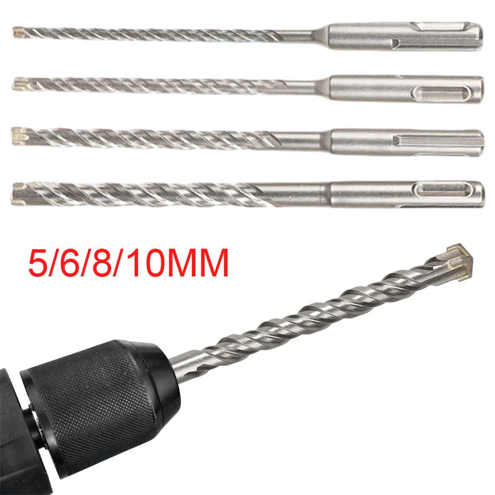

Plus Hammer Drill Bit Set Concrete Drill Bit Kit Plus Rotary Drill Bit Kit Suitable for Concrete Brick Cement Walls Stone