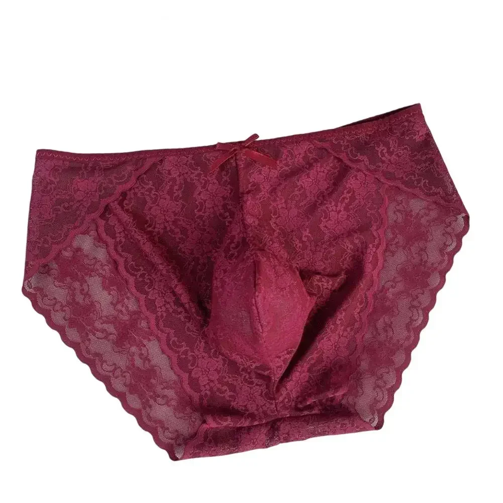 

Мужские бесшовные жаккардовые сетчатые тонкие трусы с выпуклым мешочком, нижнее белье с высокой вилкой, эротическое нижнее белье, мужские трусики