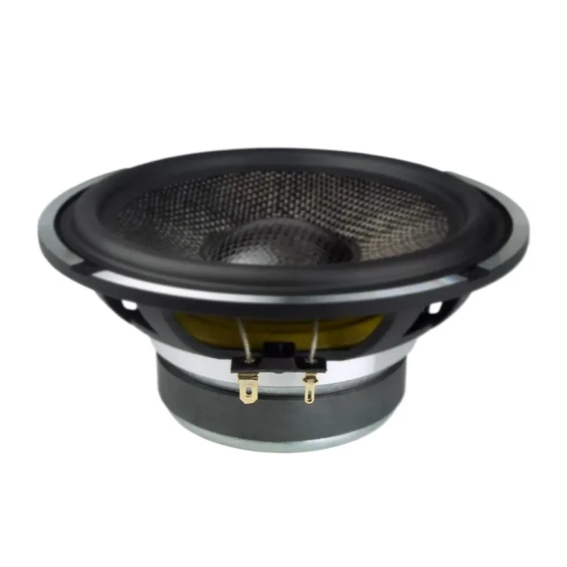 For Car Audio Modified 6.5 Inches, Carbon Fiber Speaker, Audiophile Grade 2 Frequency