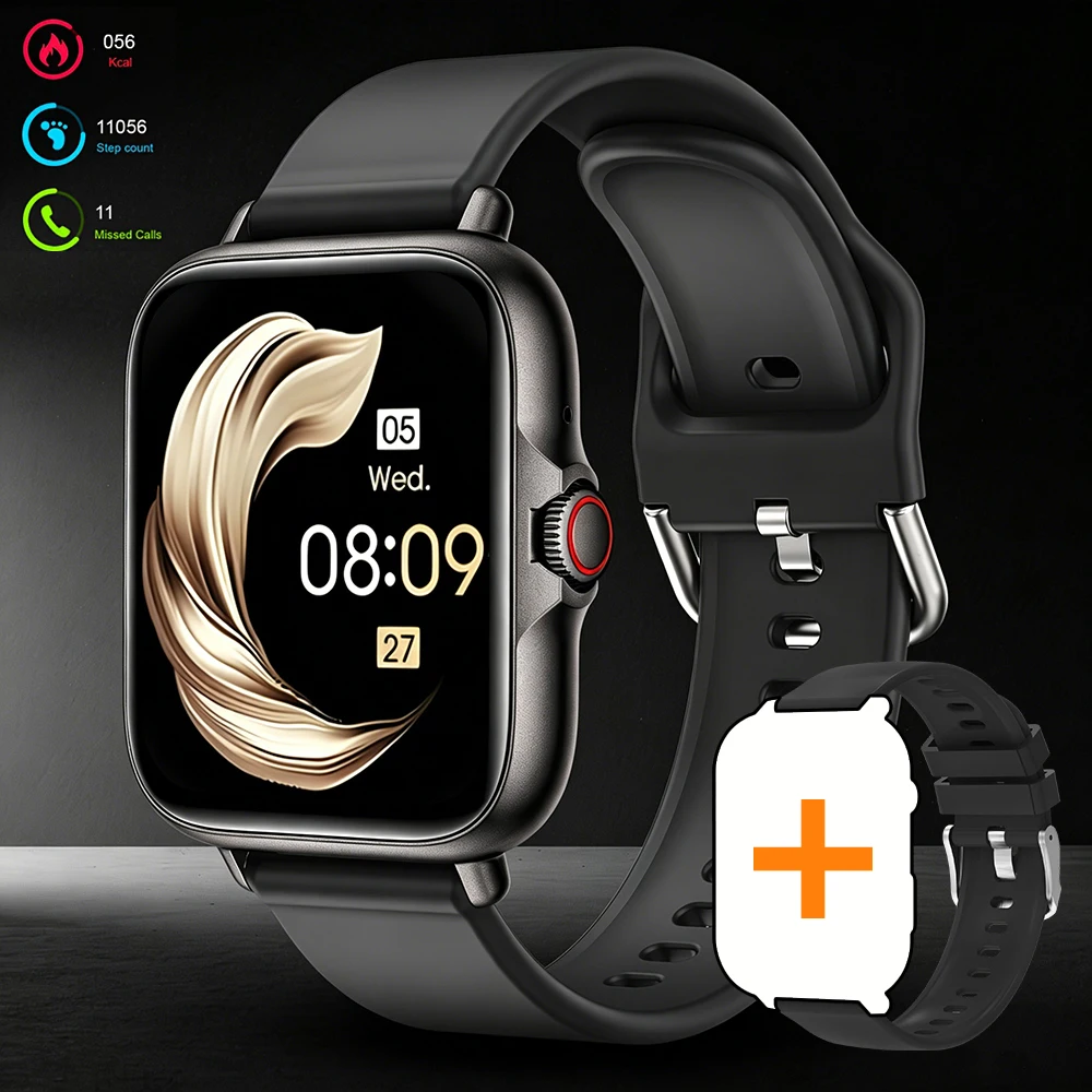 [Screen Smartphone Compatible] Smartwatch with Calling, Camera, Music & Fitness | Latest Model for Android/iPhone