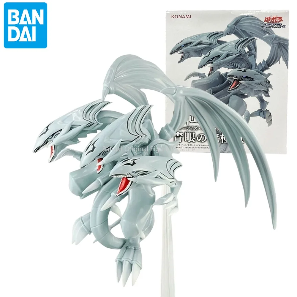 

Stock Original Anime Figure Neo Blue-Eyes Ultimate Dragon THE GOD OF OBELISK KONAMI Yu-Gi-Oh! Official Card Game Action Figurine