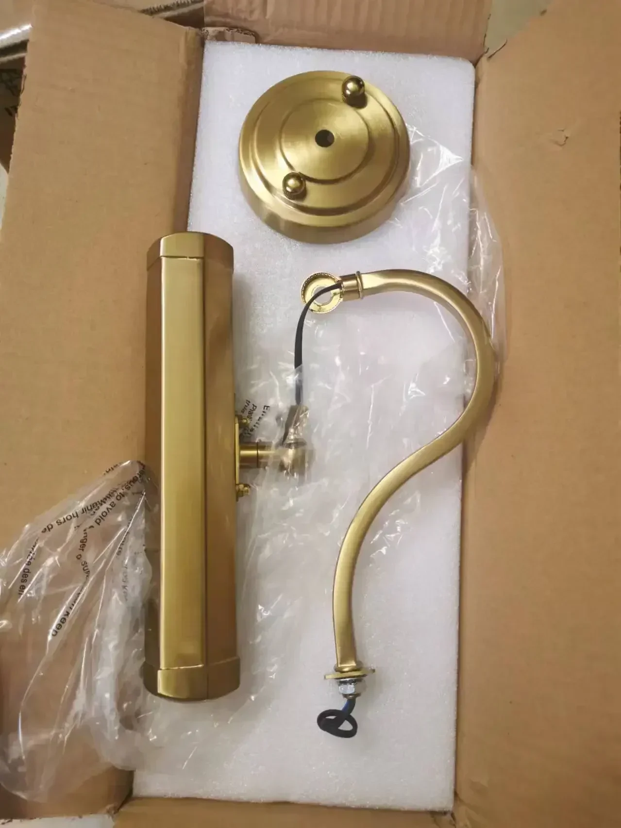 Interior Wall Light Mirror Headlight Gold Dressing Lamp Modern Wall Light Bedroom Picture Art Deco Reading Wall Light