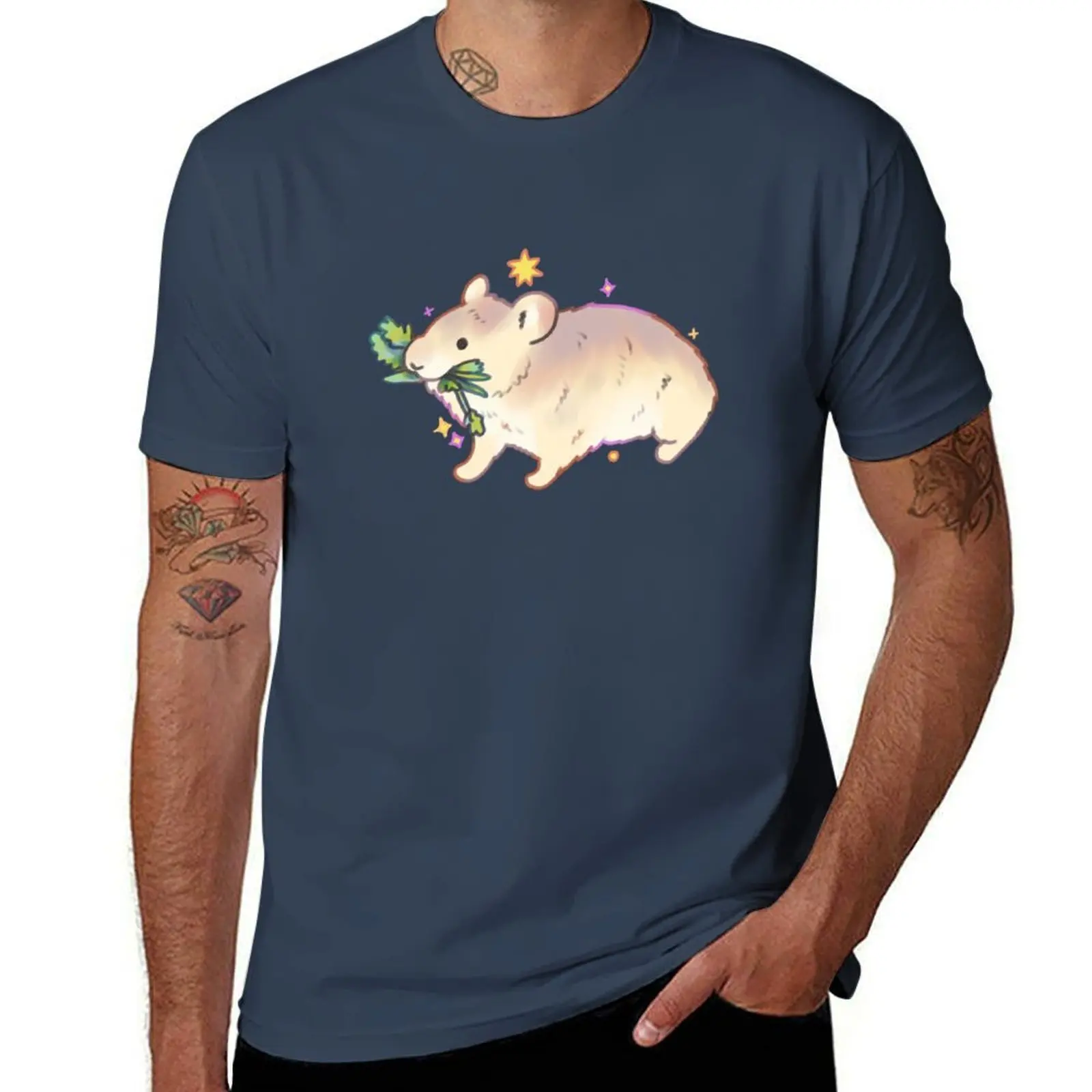

pika T-Shirt Daily Wear Plain Short Sleeve Shirt