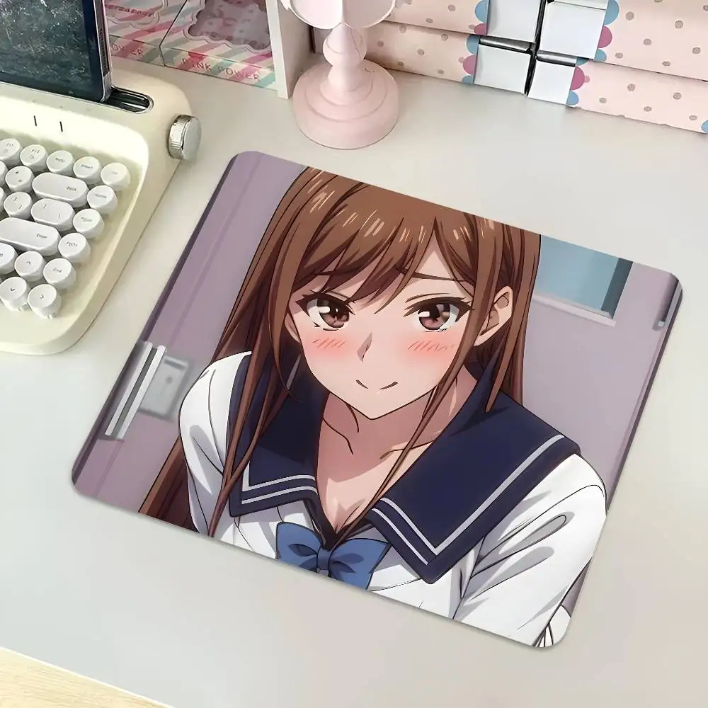 1pc Ayane Shirakawa Anime Characters Small Mousepad Keyboard Pad Laptop Cushion Non-slip Deskpad
