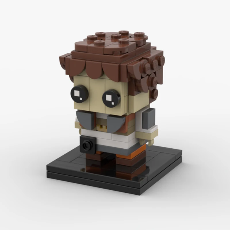110PCS MOC Arcane Series Ishaer l'Arcanista Energia Magica Brickheadz Modello FAI DA TE Building Blocks Giocattoli Di Compleanno Regalo