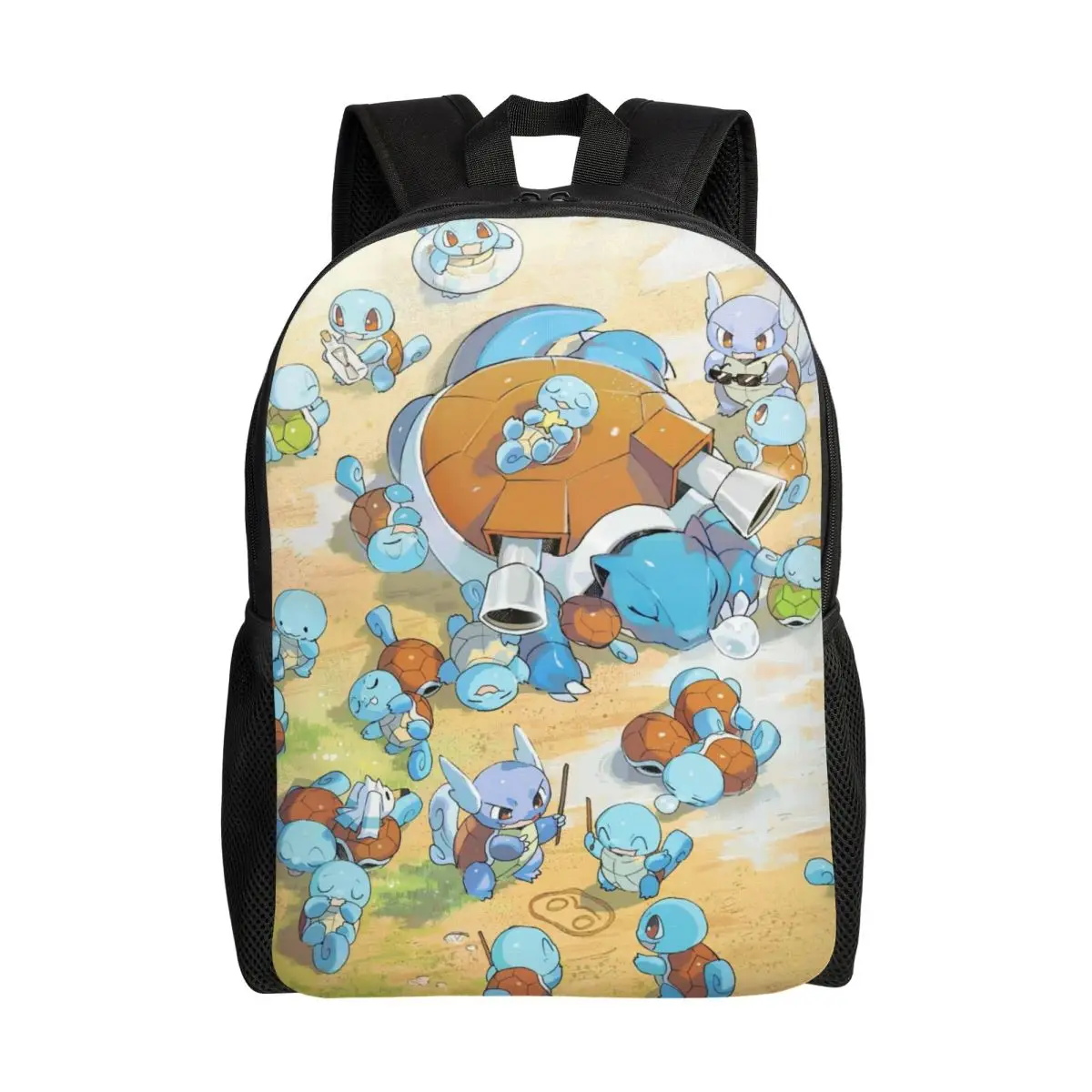 

Пользовательские Squirtles аниме дорожный рюкзак для мужчин и женщин школьный рюкзак для ноутбука студенческий рюкзак сумки