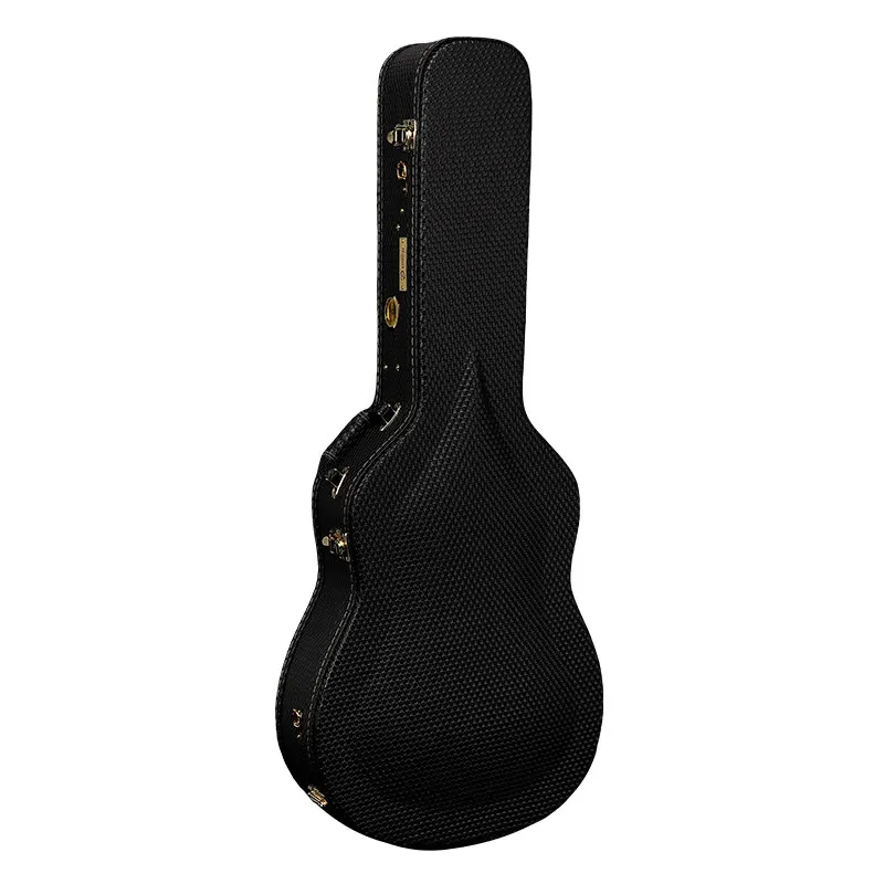 40/41 Inch Hard Folk Guitar Case Portable Guitar Transport Box Thicken Guitars Suitcase String Instrument Organize Containers
