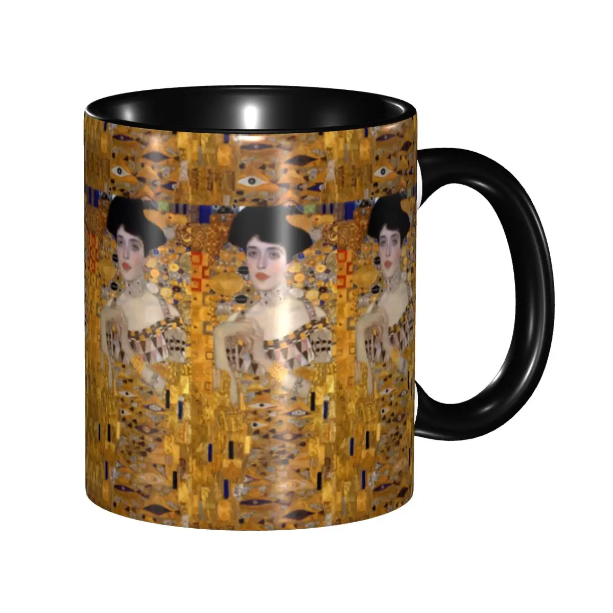

DIY Gustav Klimt Ceramic Mugs Personalized Symbolism Art Coffee Cup Creative Gift