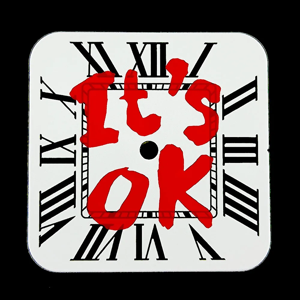 Nuevo reloj NH35 con esfera cuadrada, números romanos, logotipo personalizado, esfera de reloj para hombre compatible con accesorios de reloj de movimiento NH35