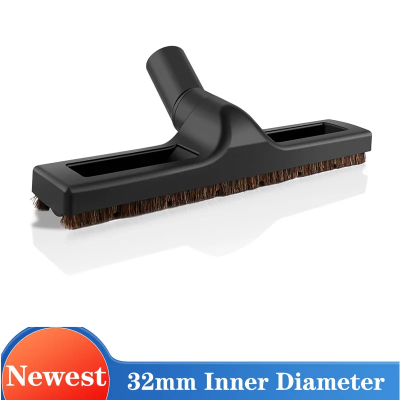 Floor Cleaning Square Brush With Wheels Vacuum Cleaner Parts 32mm Inner Diameter PP Plastic For Philips Media