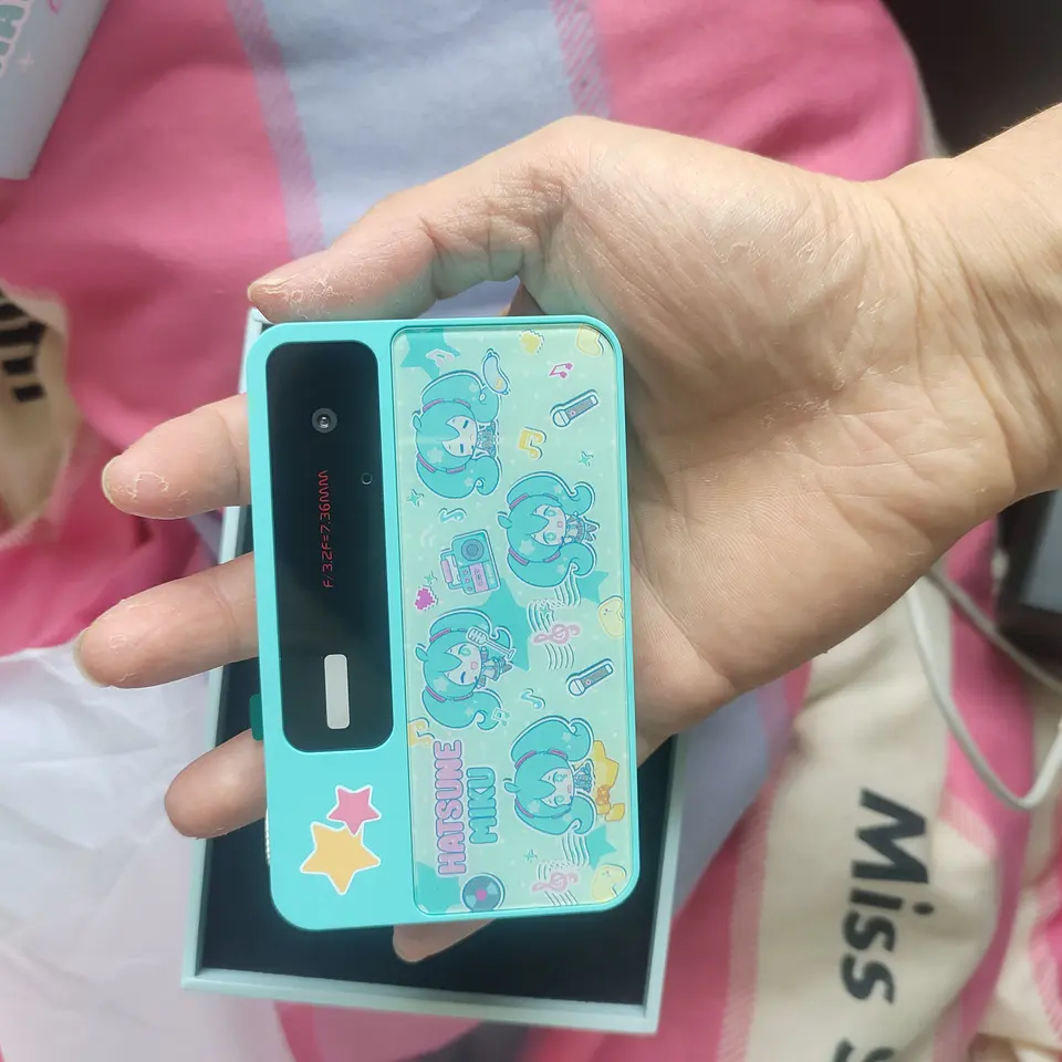 Original Hatsune Miku Ccd 600mah Digital Camera Cartoon Anime