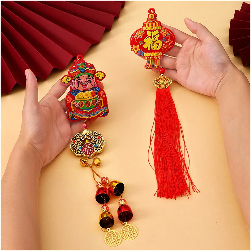 الزفاف الصيني فو شخصية ديكور التنين الصيني العام شنقا زخرفة مهرجان Tet جدار سيارة شنقا ديكور الاطفال هدية غرفة ديكور