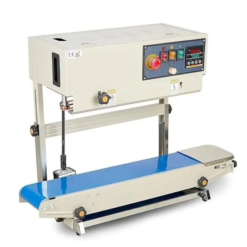 Semi-Automatic Manual Stainless Steel Heat Sealing Machine for Pouch/Bags Food 5kg Capacity Electric Easy Operate 12m/min